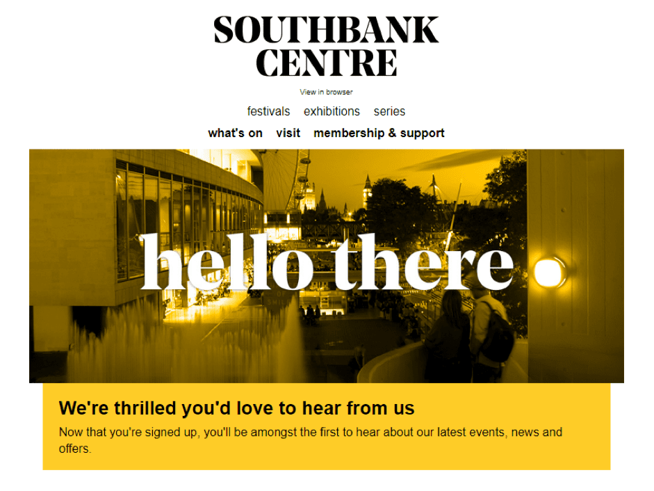 southbank subscription form